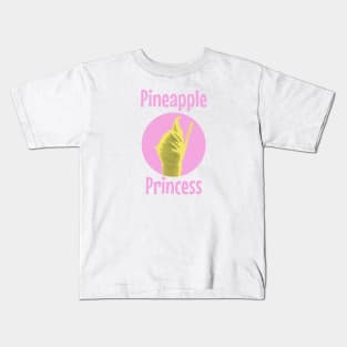 Pineapple princess alert Kids T-Shirt